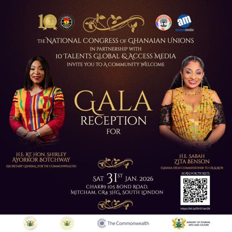 GALA RECEPTION FOR HON. SHIRLEY AYORKOR BOTCHWAY & H.E MRS ZITA BENSON